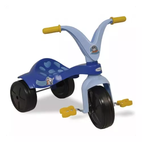 Triciclo Motoquinha Intantil Fokinha Com Pedal Xalingo